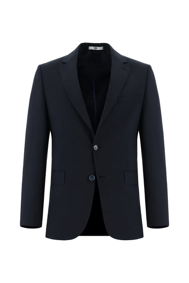 Koyu Lacivert Relaxed Fit Rahat Kesim Klasik Takım Elbise