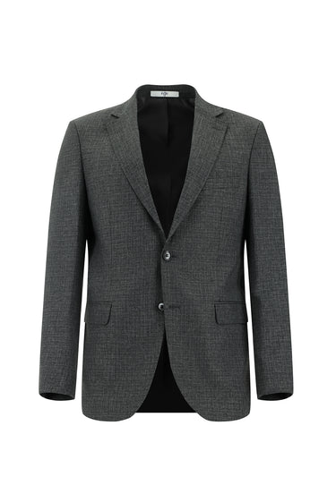 Koyu Füme Slim Fit Dar Kesim Klasik Takım Elbise