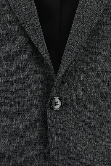 Koyu Füme Slim Fit Dar Kesim Klasik Takım Elbise