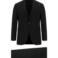 Siyah Regular Fit Klasik Takım Elbise