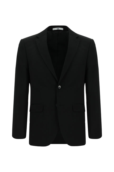 Siyah 7 Drop Slim Fit Dar Kesim Takım Elbise
