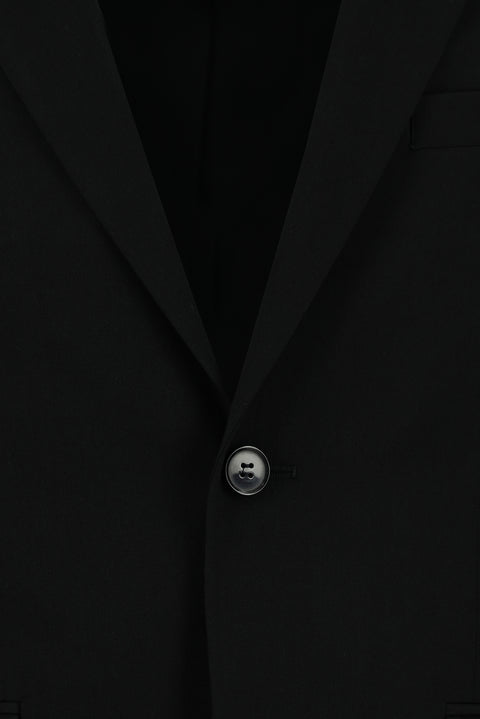 Siyah 7 Drop Slim Fit Dar Kesim Takım Elbise