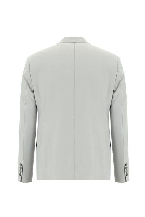 Açık Gri 7 Drop Slim Fit Dar Kesim Takım Elbise