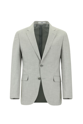 Orta Gri 7 Drop Slim Fit Dar Kesim Takım Elbise