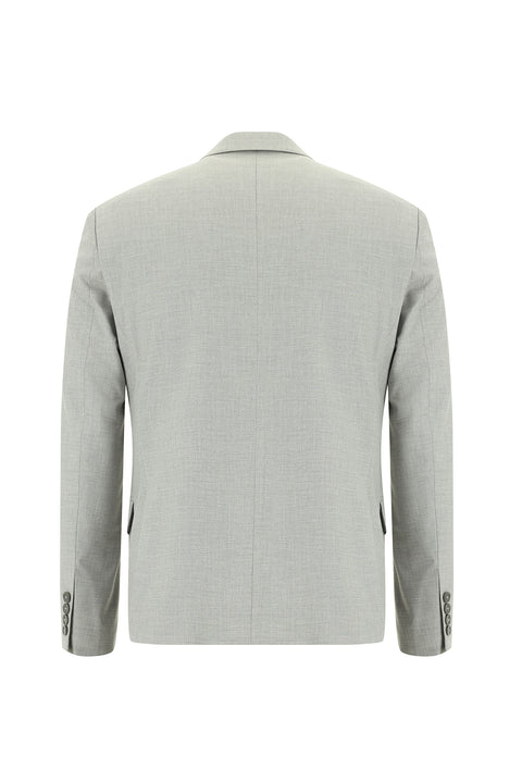 Orta Gri 7 Drop Slim Fit Dar Kesim Takım Elbise