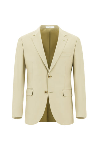 Krem 7 Drop Slim Fit Dar Kesim Takım Elbise