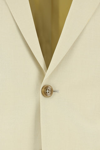 Krem 7 Drop Slim Fit Dar Kesim Takım Elbise