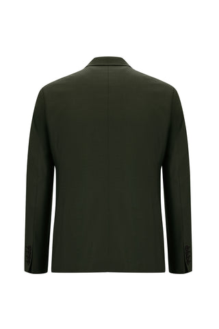 Koyu Haki 7 Drop Slim Fit Dar Kesim Takım Elbise