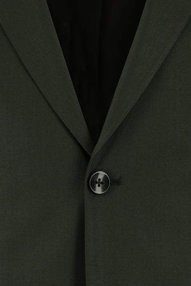 Koyu Haki Slim Fit Dar Kesim Klasik Takım Elbise