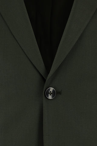 Koyu Haki 7 Drop Slim Fit Dar Kesim Takım Elbise