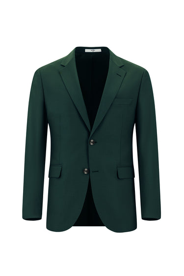 Orman Yeşili Slim Fit Dar Kesim Klasik Takım Elbise