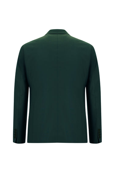 Orman Yeşili Slim Fit Dar Kesim Klasik Takım Elbise