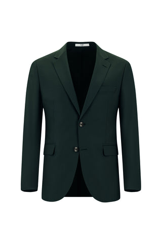 Koyu Yeşil 7 Drop Slim Fit Dar Kesim Takım Elbise
