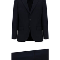 Koyu Lacivert Relaxed Fit Rahat Kesim Klasik Takım Elbise
