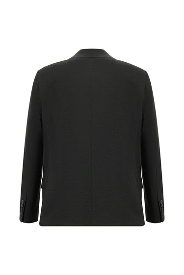 Koyu Antrasit Super Slim Fit Ekstra Dar Kesim Klasik Takım Elbise