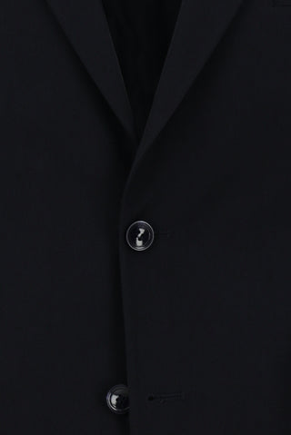 Siyah Lacivert 4 Drop Relaxed Fit Rahat Kesim Takım Elbise