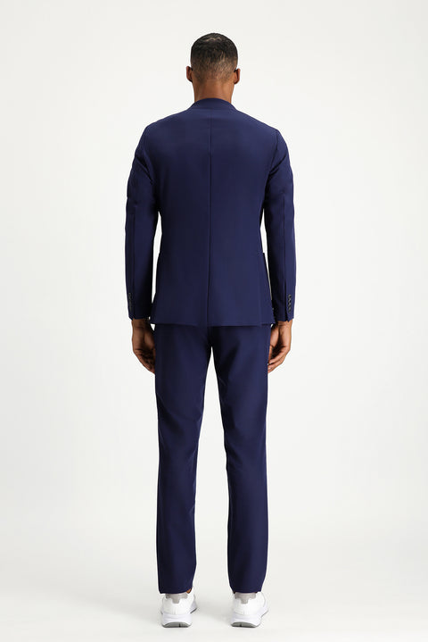 Orta Lacivert Techno-Line 7 Drop Super Slim Fit Eksra Dar Kesim Takım Elbise