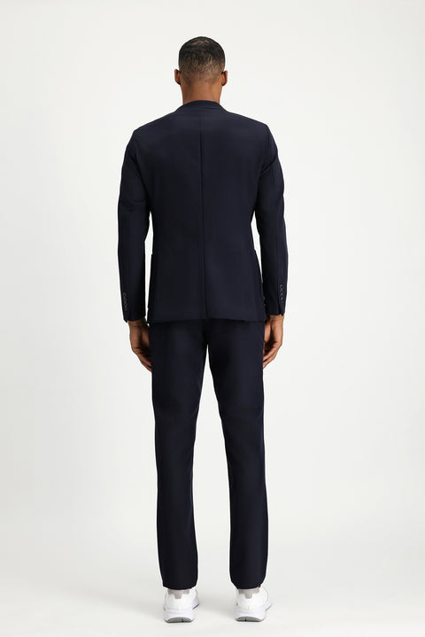 Koyu Lacivert Techno-Line 7 Drop Super Slim Fit Eksra Dar Kesim Takım Elbise