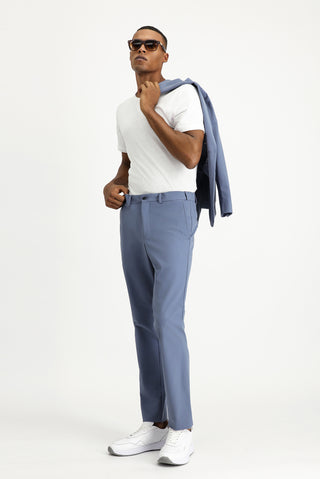 Koyu Mavi Techno-Line 7 Drop Super Slim Fit Eksra Dar Kesim Takım Elbise