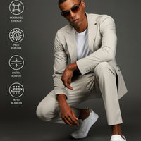 Taş Techno-Line Super Slim Fit Ekstra Dar Kesim Klasik Takım Elbise
