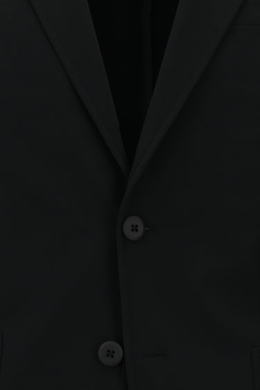 Siyah Techno-Line Slim Fit Dar Kesim Likralı Takım Elbise