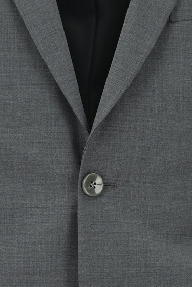 Açık Füme Regular Fit Yünlü Klasik Takım Elbise