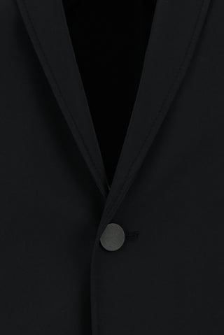 Siyah 7 Drop Super Slim Fit Eksra Dar Kesim Beli Lastikli Pamuklu Takım Elbise