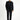 Siyah Techno-Line Super Slim Fit Ekstra Dar Kesim Beli Lastikli İpli Çantalı Likralı Takım Elbise