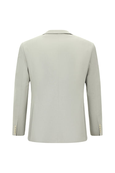 Taş Super Slim Fit Ekstra Dar Kesim Pamuklu Lyocell Kruvaze Takım Elbise