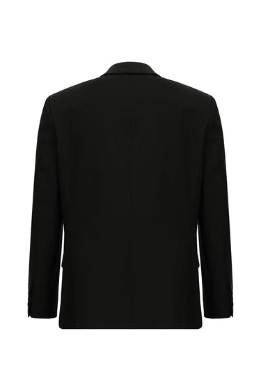 Siyah Relaxed Fit Rahat Kesim Klasik Takım Elbise