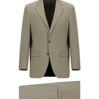 Açık Vizon Slim Fit Dar Kesim Klasik Takım Elbise