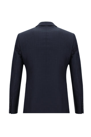 Koyu Lacivert 7 Drop Slim Fit Dar Kesim Takım Elbise