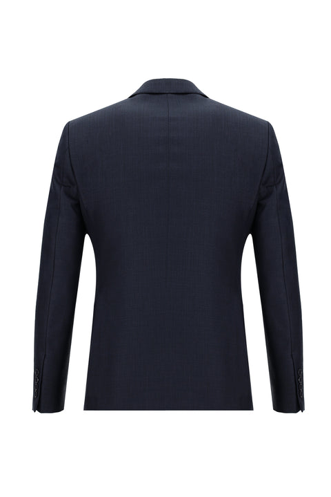 Koyu Lacivert 7 Drop Slim Fit Dar Kesim Takım Elbise