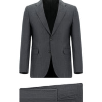 Koyu Füme 7 Drop Slim Fit Dar Kesim Takım Elbise