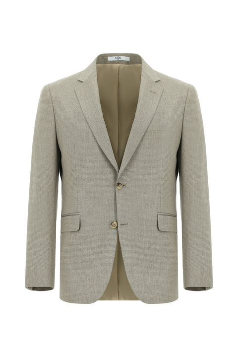 Light Mink 7 Drop Slim Fit Narrow Cut Suit