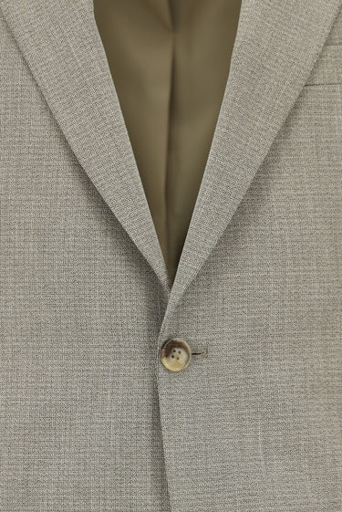 Açık Vizon Slim Fit Dar Kesim Klasik Takım Elbise