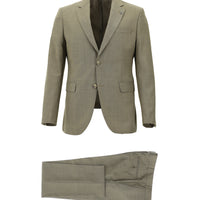 Orta Vizon Slim Fit Dar Kesim Klasik Desenli Takım Elbise