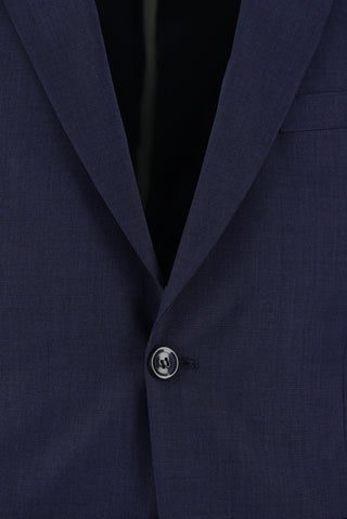 Koyu Lacivert 7 Drop Slim Fit Dar Kesim Takım Elbise