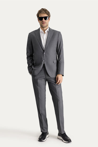 Açık Füme Klasik Takım Elbise