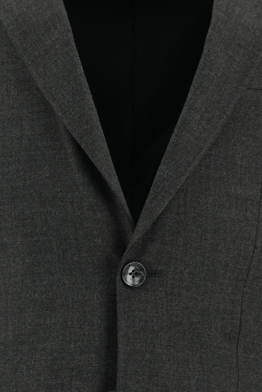 Koyu Antrasit Slim Fit Dar Kesim Klasik Takım Elbise