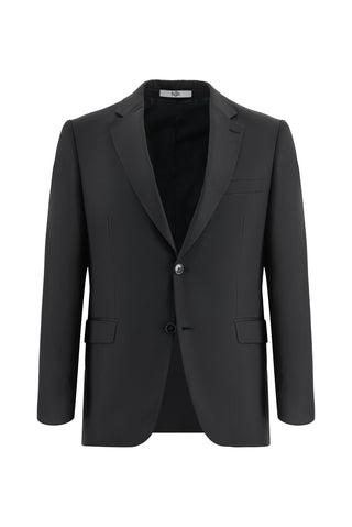 Siyah 7 Drop Slim Fit Dar Kesim Takım Elbise