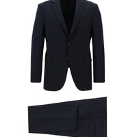 Koyu Lacivert Slim Fit Dar Kesim Klasik Takım Elbise