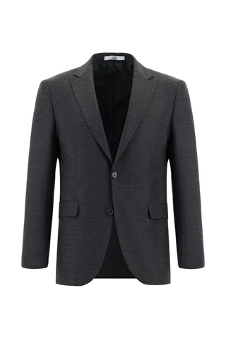 Orta Füme 7 Drop Slim Fit Dar Kesim Takım Elbise