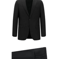 Orta Füme 4 Drop Relaxed Fit Rahat Kesim Takım Elbise