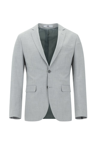 Açık Gri 7 Drop Super Slim Fit Eksra Dar Kesim Takım Elbise