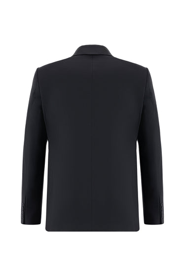 Siyah Slim Fit Dar Kesim Klasik Takım Elbise