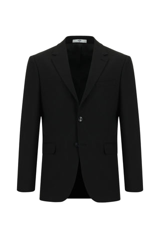 Siyah 7 Drop Slim Fit Dar Kesim Takım Elbise