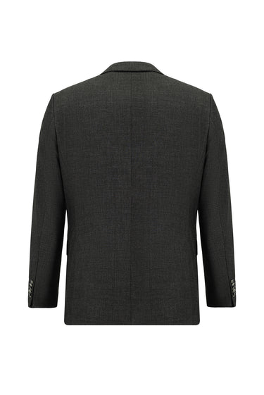 Koyu Füme Regular Fit Kombinli Yelekli Takım Elbise