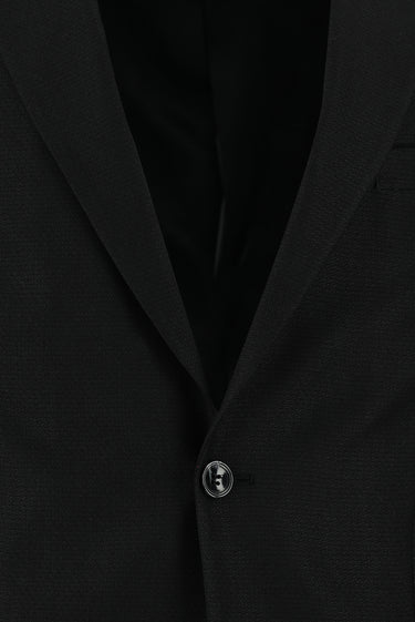 Siyah Regular Fit Klasik Takım Elbise