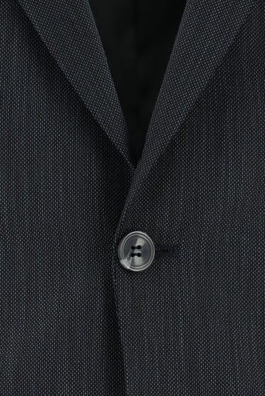 Orta Füme Regular Fit Klasik Desenli Takım Elbise